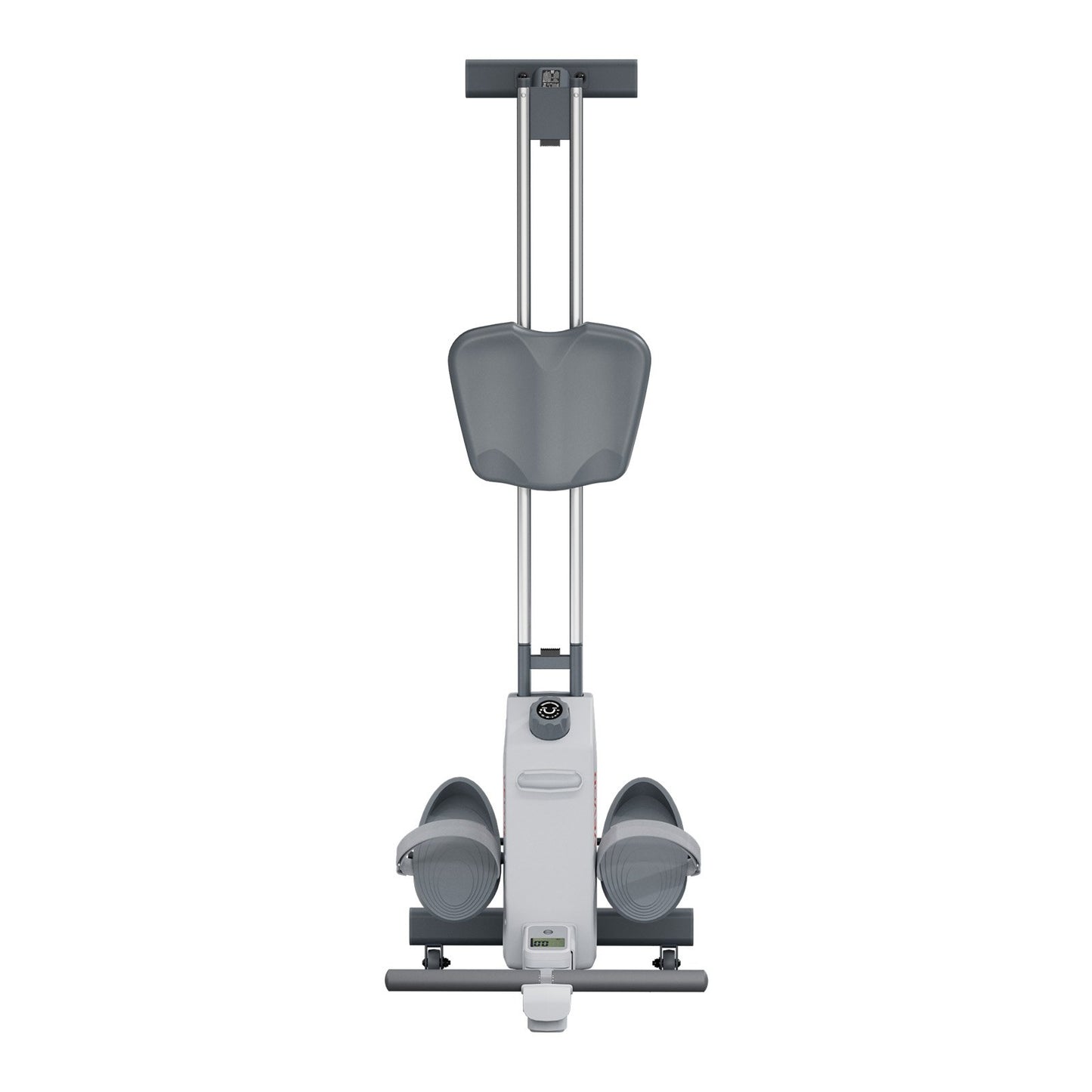 Magnetisk roddmaskin, 16-nivåers tyst motstånd, justerbar, hopfällbar roddmaskin för hemmabruk, 158 kg viktkapacitet, roddmaskiner med dubbel glidskena, Bluetooth-appkompatibel och LCD-skärm