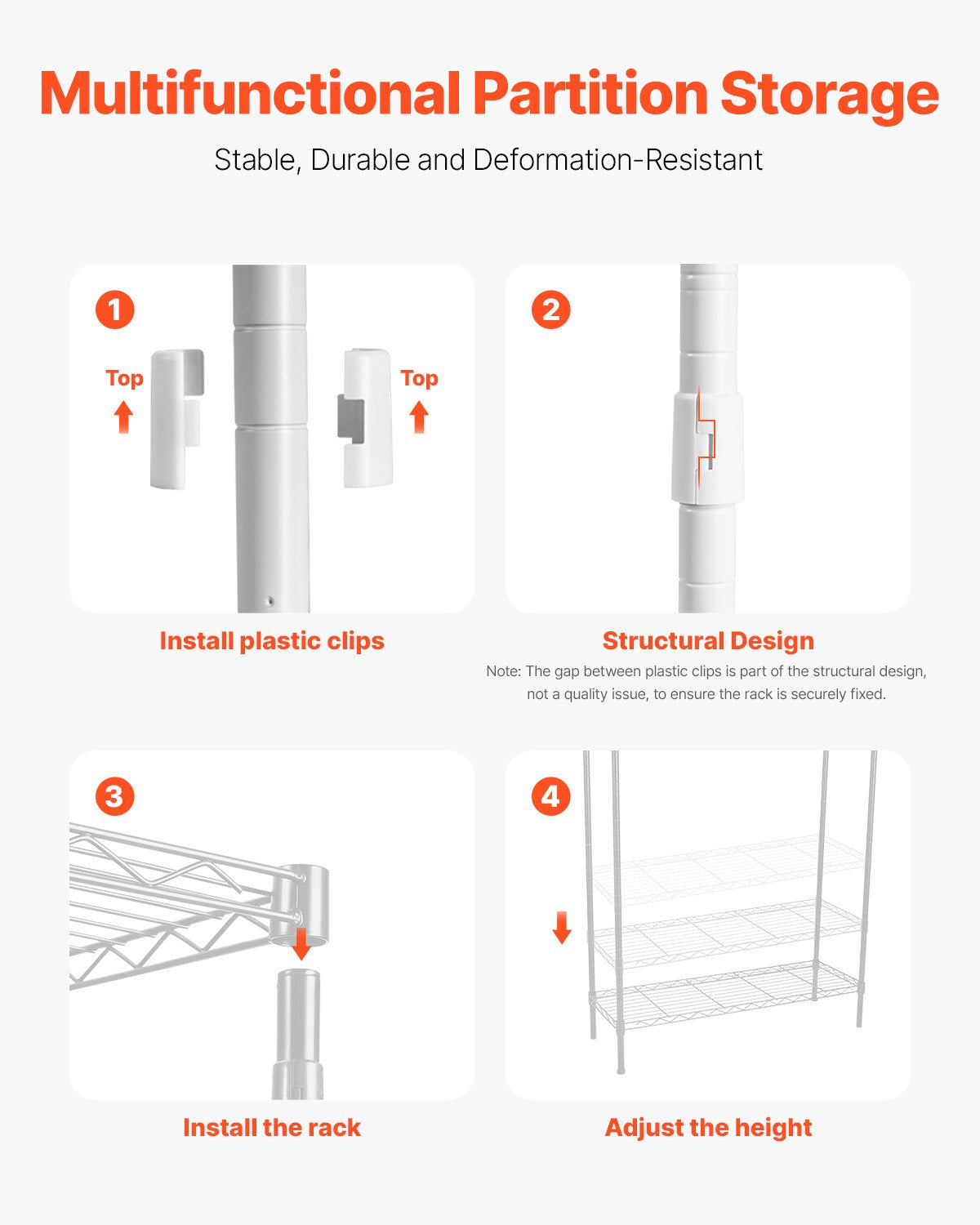Over Washer and Dryer Storage Shelves, 5 Tiers Laundry Room Drying Rack with Hanger Rod and Hooks, Two Rows Adjustable Washer Shelves Space Saver, for Laundry Room Storage & Organization, White
