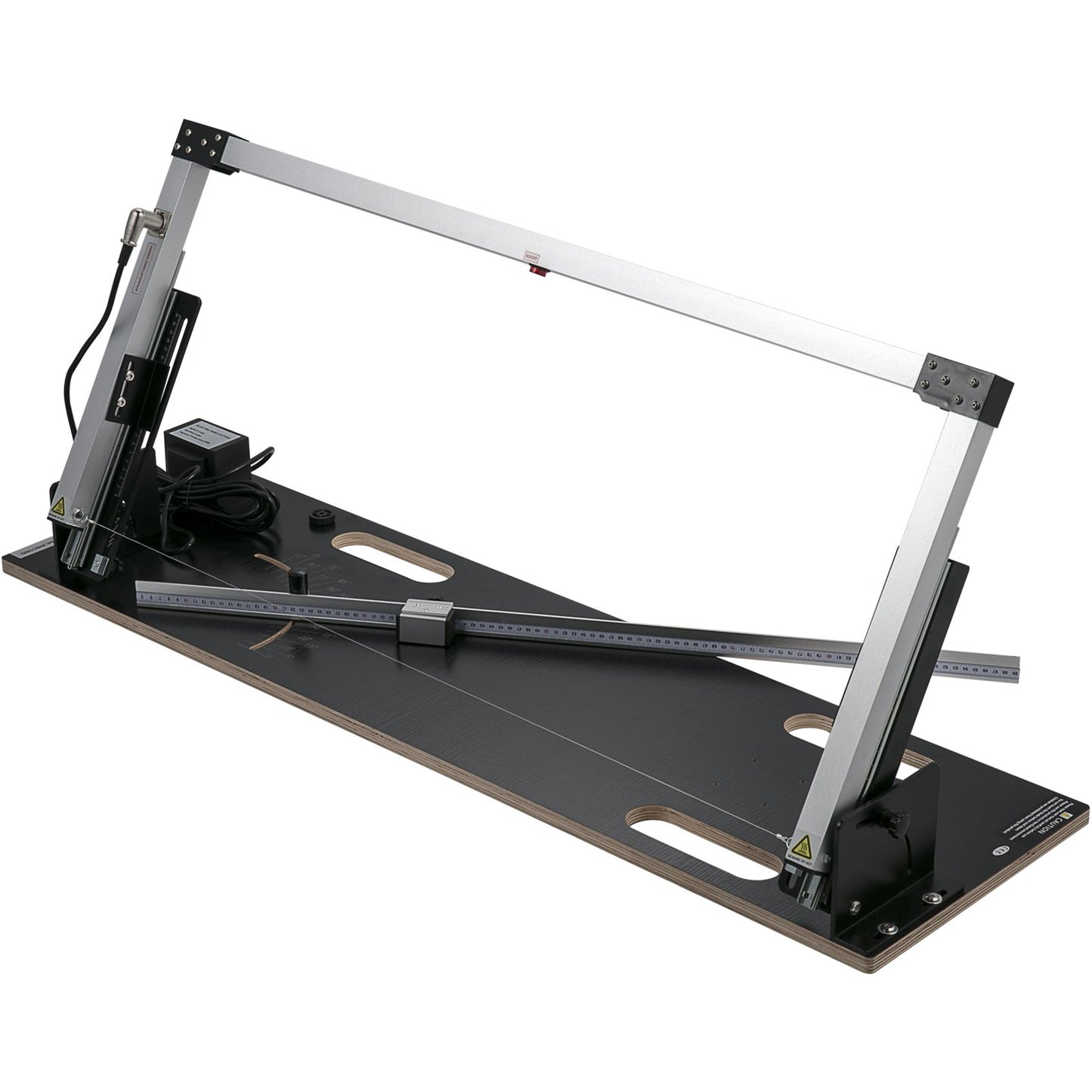 Bordsmaskin för frigolit 42 cm max. skärtjocklek Skumskärare 112 cm max. skärlängd Skumskärare med het tråd 0-90° frigolitskärare med sex värmetrådar för skärning av skum i pärlbomull