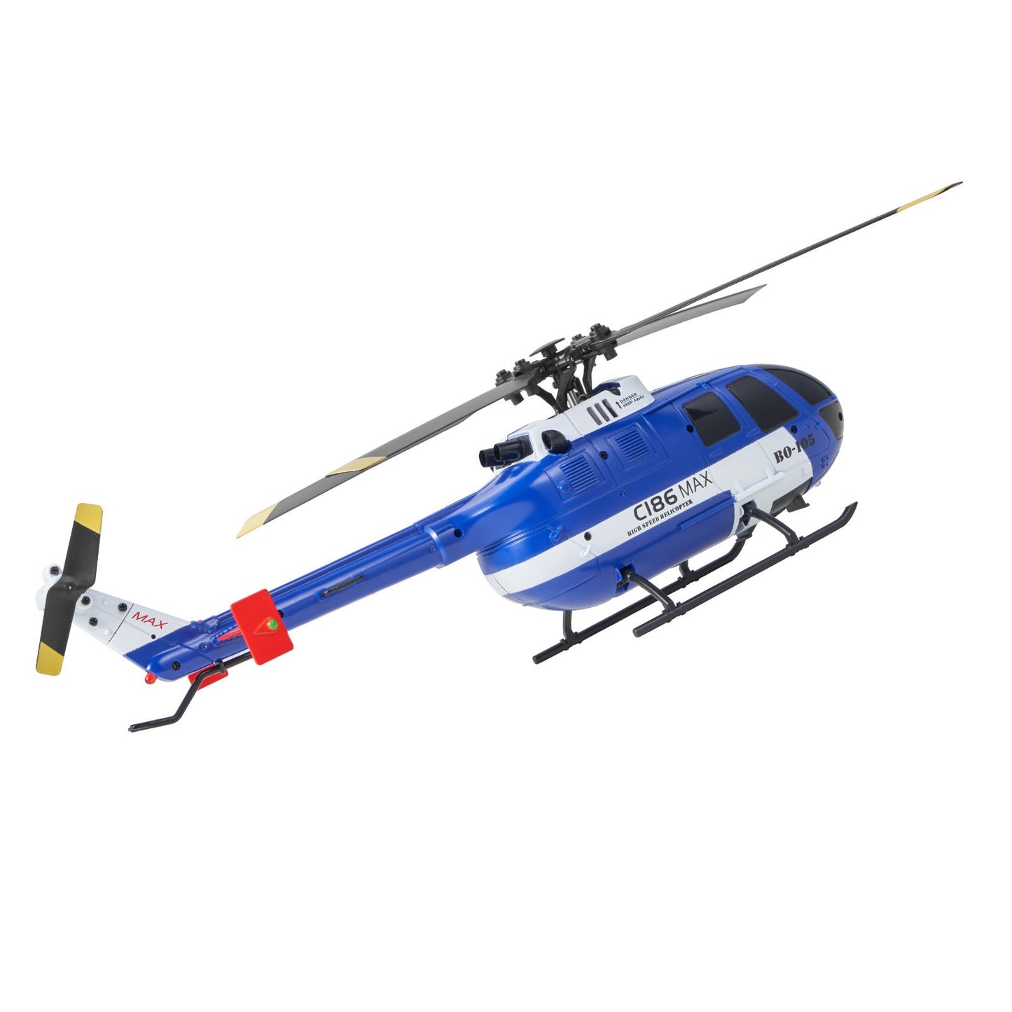 RC Helicopter, 2.4GHz 4-Propeller Remote Control Helicopter with 6-Axis Gyro, 4-Channel RC Airplane for Beginner, LED Light & One-Key Takeoff/Landing, Plane Toys for Kids Ages 8 and up