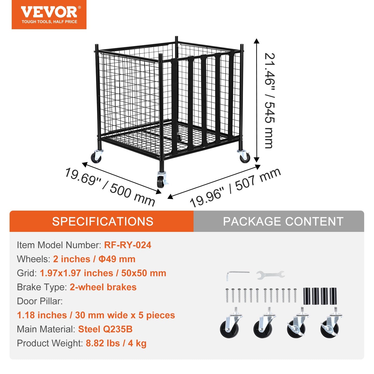 Rolling Sports Ball Storage Cart, Lockable Basketball Cage with Elastic Straps, Sport Equipment Holder Organizer for Indoor Outdoor, Steel Storage Rack for Garages, Playgroup, Gym and Schools
