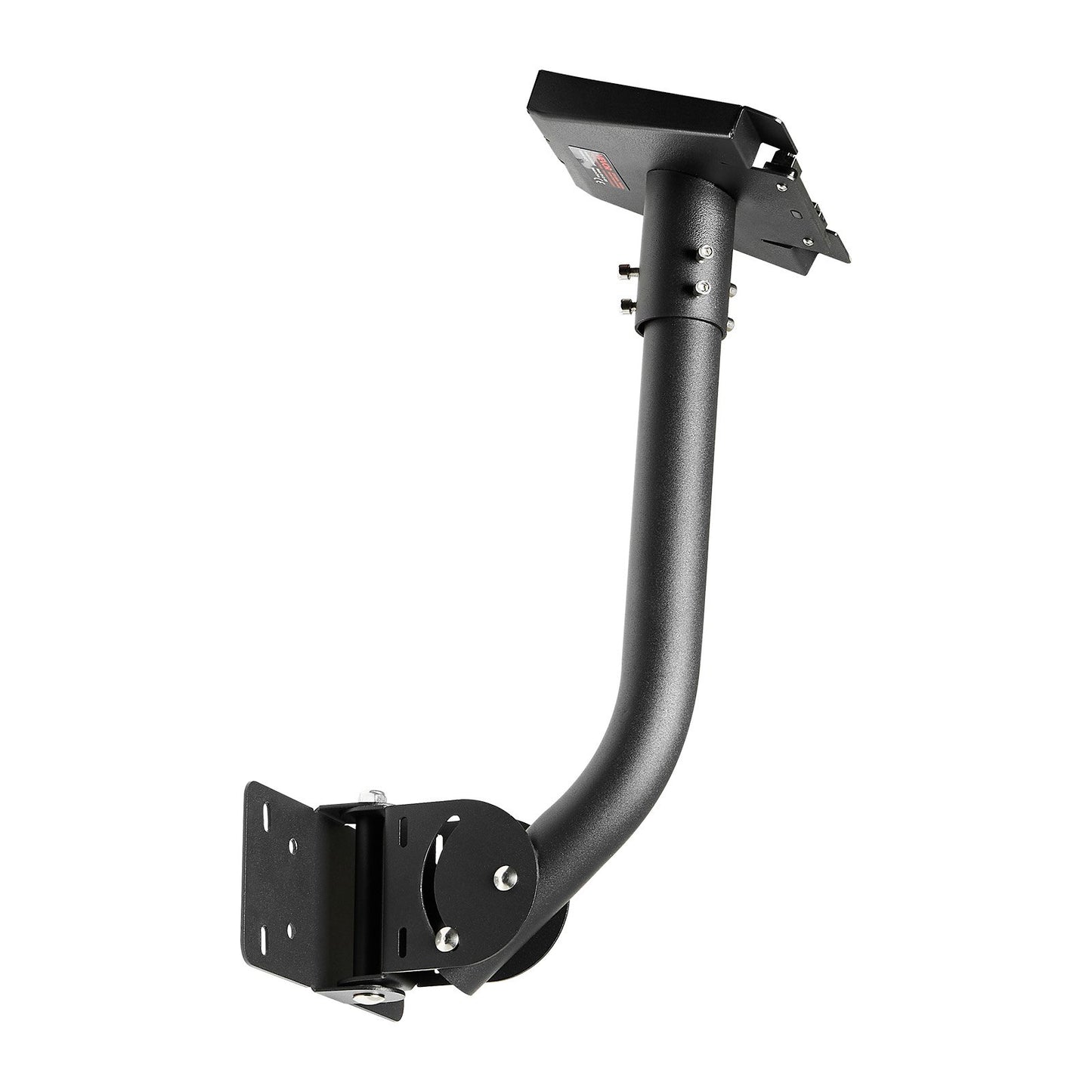 Starlink Gen 3 Mount, Adjustable Angle Wall Mounting Standard Gen 3 Pipe Kit, Heavy-Duty Steel Long Starlink Pole Adapter, Compatible with Gen3 and V3, Easy to Assembly, Black