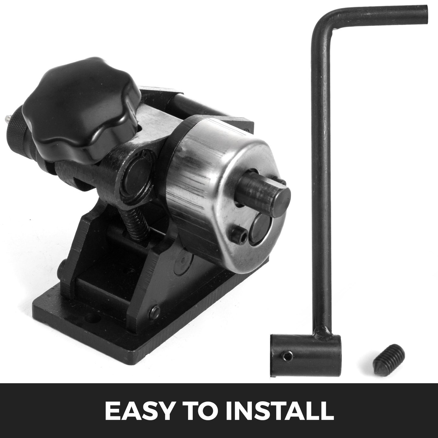 Manual Ring Roller Bender Metal Sheet Roll Bending Rolling Machine 343mm Hand Tubing Bender Steel Ring Roller Bender 3-1/2'' Handle Handheld Hand Crank 3" Ring Bending Tool