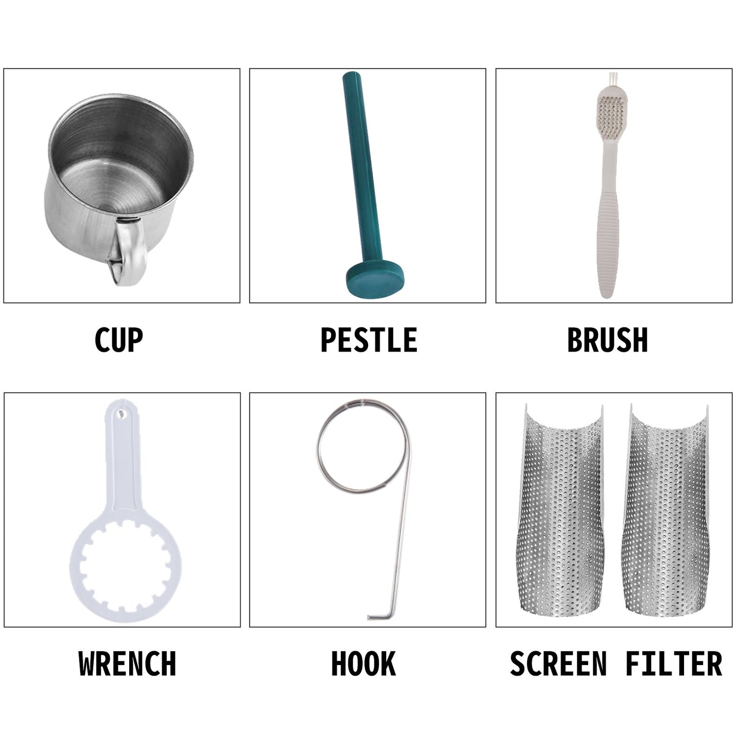 Manual Wheatgrass Juicer Extractor Portable Manual Juicer Extractor with 3 Sieves Stainless Steel Wheatgrass Extractor Squeezer Machine for Vegetables Fruits Wheatgrass
