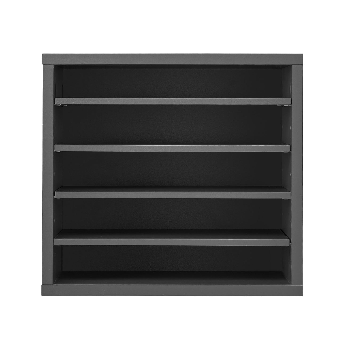 Litteraturorganisatör, kontorsbrevlåda med 5 fack och justerbara hyllor, postlådesorterare i trä, medeltät fiberpapp, kontors- och klassrumsförvaring för filer, dokument, papper, grå