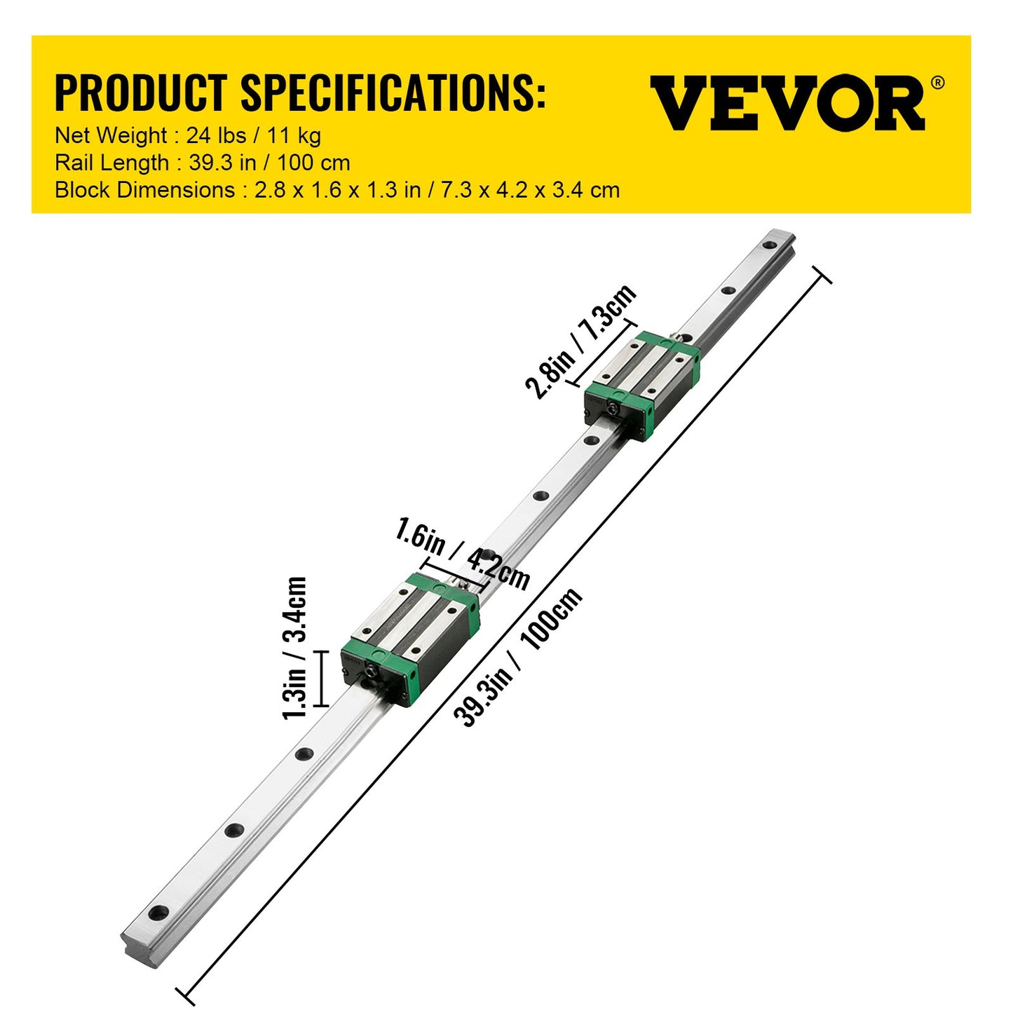 Linear Guide Rail 2Pcs HGR20-1000mm Linear Slide Rail with 1Pcs RM1605-1000mm Ballscrew with BF12/BK12 Kit Linear Slide Rail Guide Rail Square For DIY CNC Routers Lathes Mills