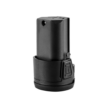 Litiumjonbatteri, 12V 2Ah, Bärbart litiumbatteripaket för utbyte, med universaladapter, Lätt att bära, Kompatibel med Makita Interfaces, Sladdlös elektrisk handhyvel, 1-pack