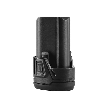 Litiumjonbatteri, 12V 2Ah, Bärbart litiumbatteripaket för utbyte, med universaladapter, Lätt att bära, Kompatibel med Makita Interfaces, Sladdlös elektrisk handhyvel, 1-pack