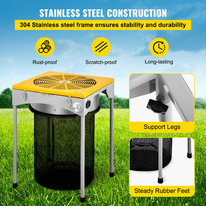 45,7 cm bordshydroponisk elektrisk bladtrimmer med 3 hastigheter och 6 extra blad