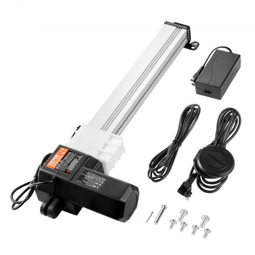 24V Linear Actuator Kit 33 cm 1.4 cm/s 99.8 kg/1000N with IP44 Protection