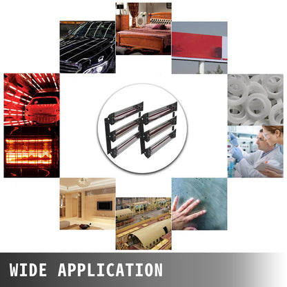 Infrarot-Heiz-Sprühkabinenlampe zum Lackieren, 2 set, 3000 W