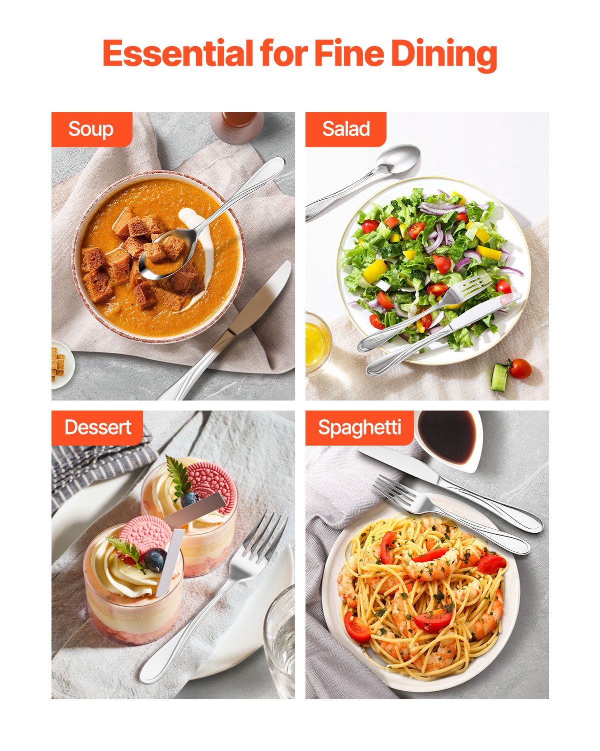 30-Piece Silverware Set, Food-Grade Stainless Steel Flatware Utensils, Mirror Finished Cutlery Set, Dishwasher Safe Eating Tableware for Kitchen Home, Service for 6, Include Knife Fork Spoon