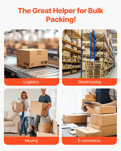 Clear Packing Tape, 3 inches Core, 18 Rolls 1.88 Inches x 65 Yards Packing Tape, 2.7 Mil Thick, Heavy Duty Packaging Tape Designed for Moving, Storage and Packing, Shipping and Mailing, Office