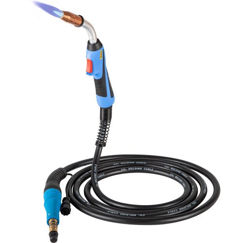 Mig Welding Gun 250Amp 15Ft, fit for Torch Welder Gun Miller Welding Gun M-25 Welding Torch Stinger Replacement fit for Miller M-25 Part Number 169598 fit 0.030"-0.035" Wire