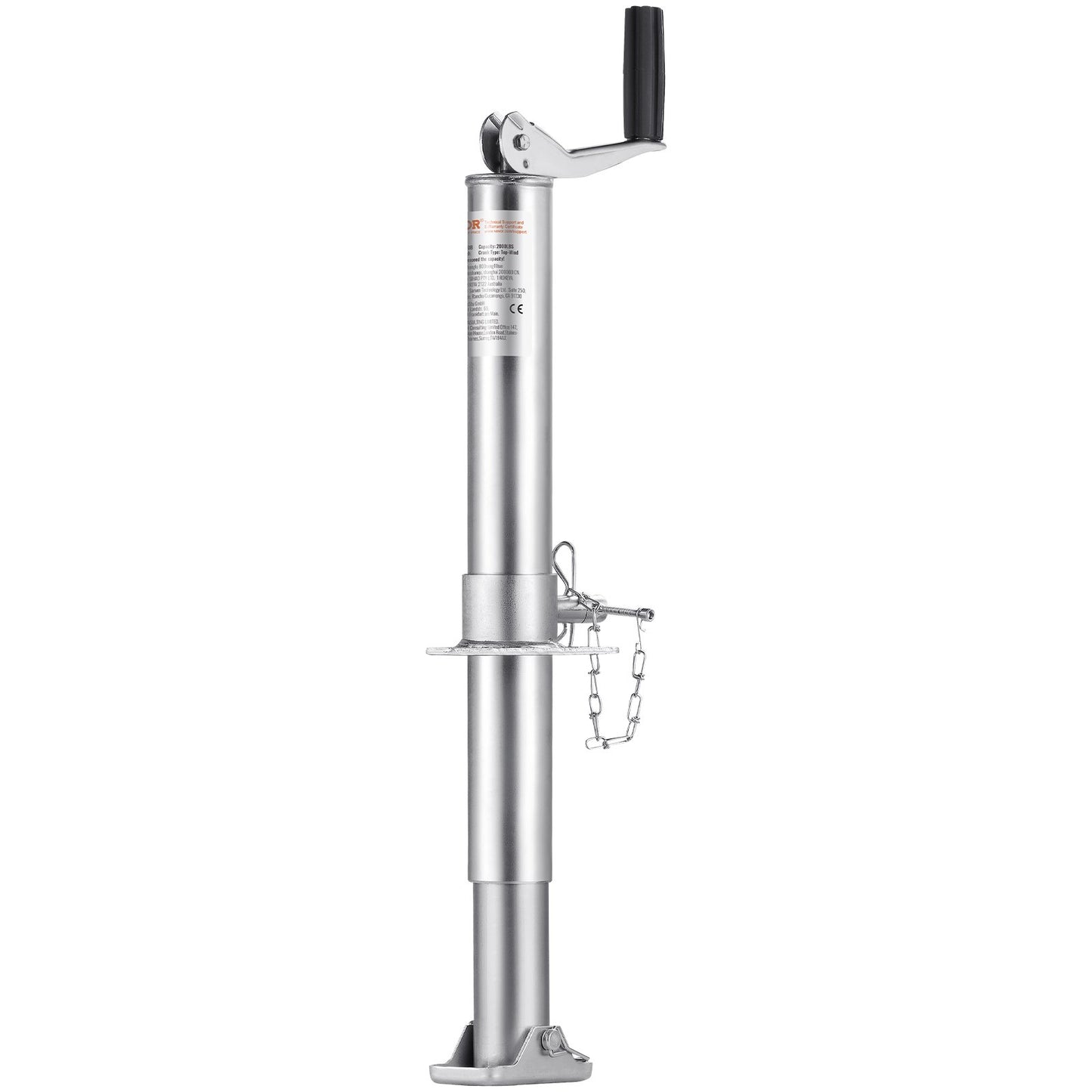 A-rams släpvagnsdomkraft Bultad släpvagnstungdomkraft 900 kg 35 cm fjädringsväg