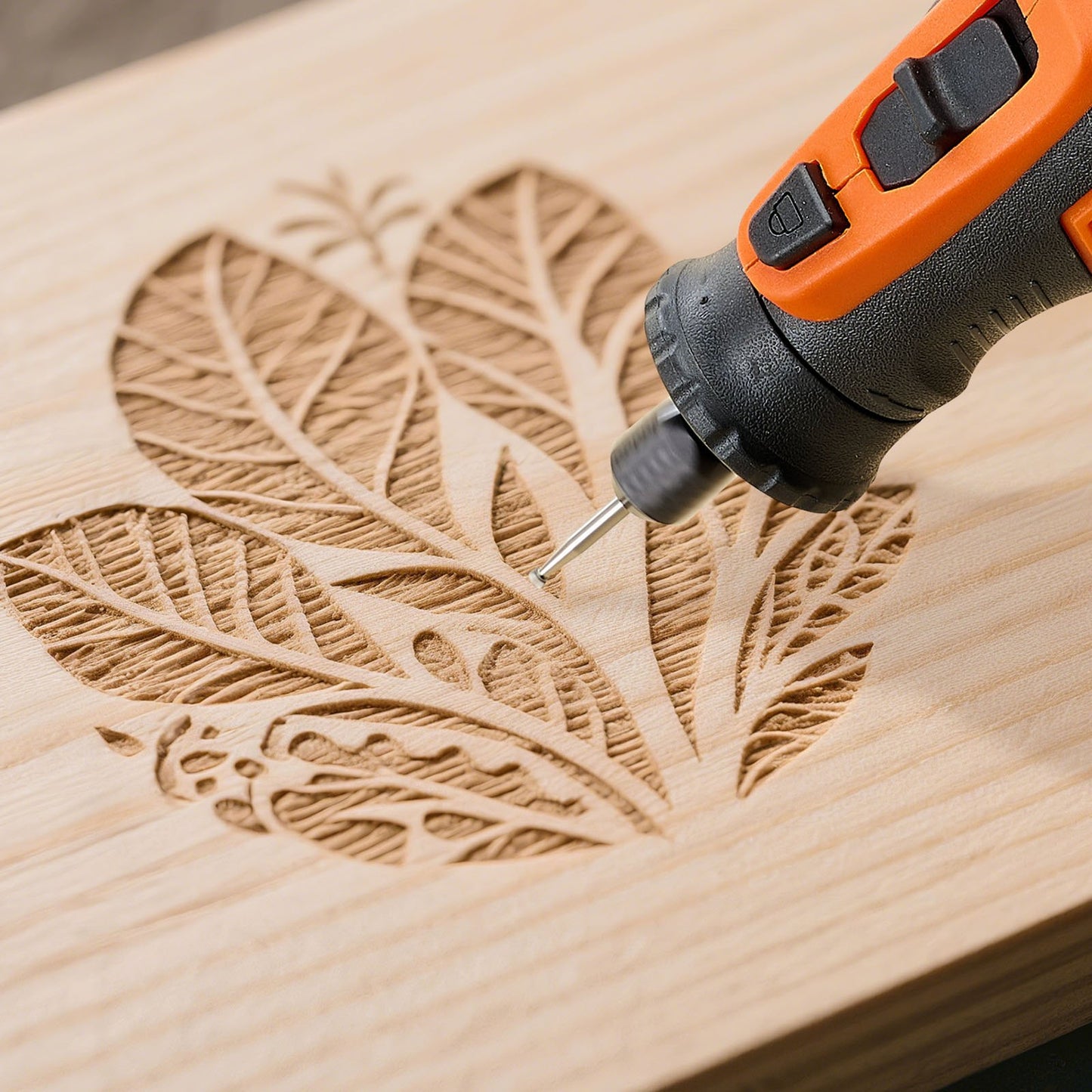 136-delars sladdlöst roterande verktygssats, DC8V bärbart mini-elroterande verktyg, 5 hastigheter 5000-30000 varv/min Multifunktionella gör-det-själv-verktyg för gravyr, slipning, polering, snidning, slipning, skärning, gör-det-själv-pyssel