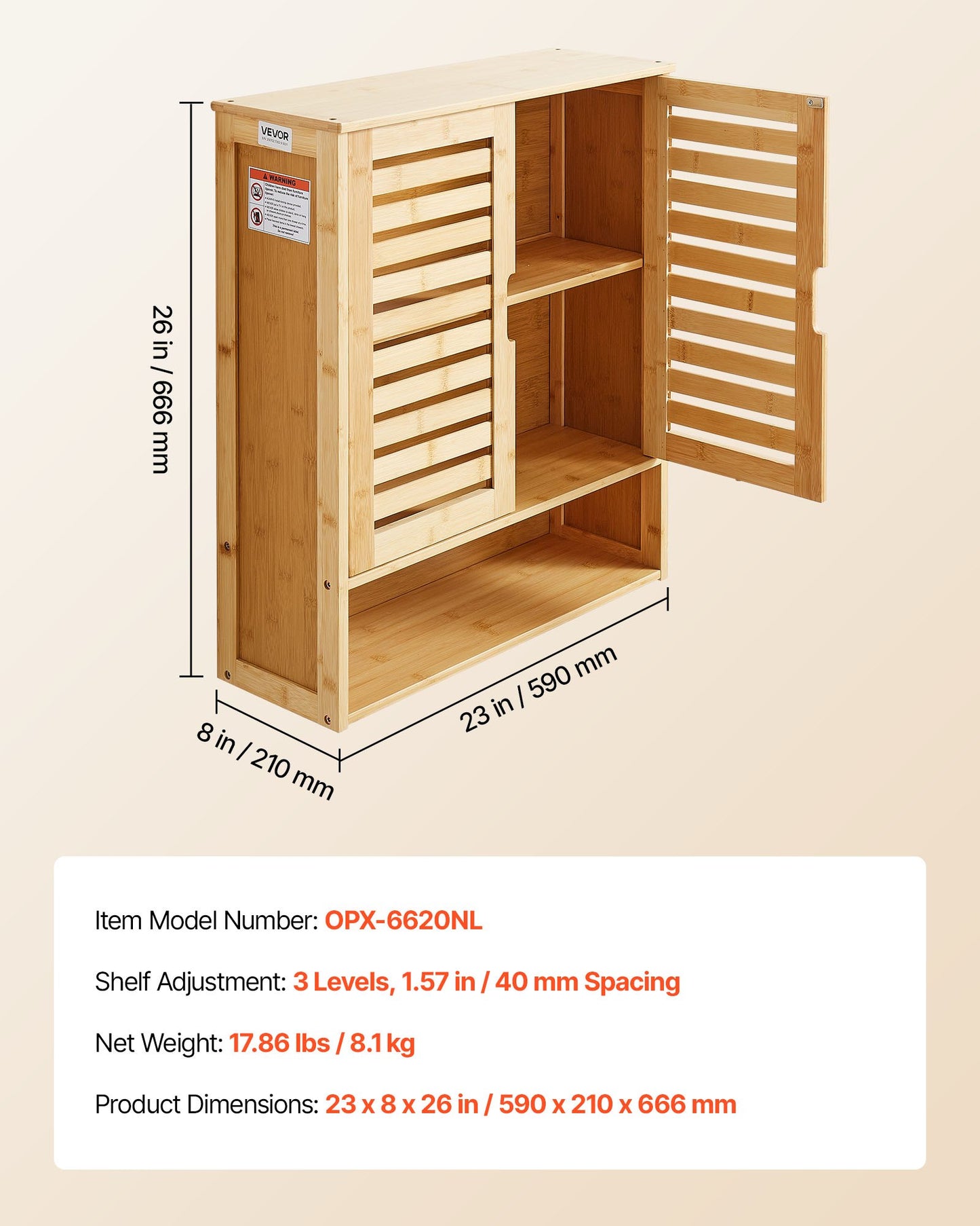 Badrumsskåp med 2 dörrar och justerbar hylla, förvaring över toaletten, väggmonterat medicinskåp, hängande organiserare med hyllor och öppen skiljevägg för tvättstuga, kök, toalett