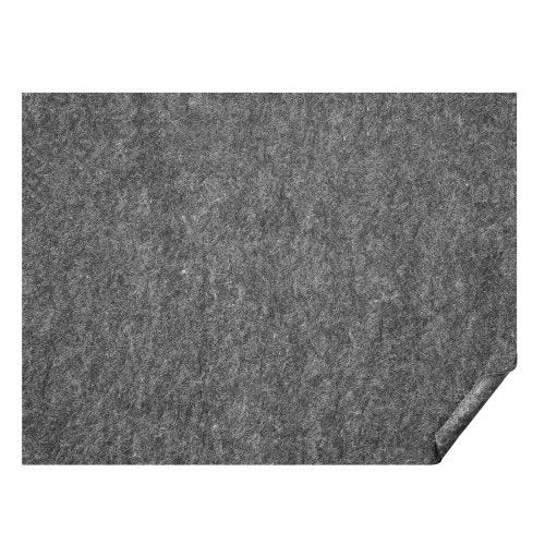 Rug Pad Without Slip Resistance, Protective Cushioning Carpet Pad 9' x 12', 1/2"Thick, 100% Pure Polyester Felt, 10-11㎡ Premium Comfort Underfoot Carpet Padding Rug Cushion for All Floor, Gray
