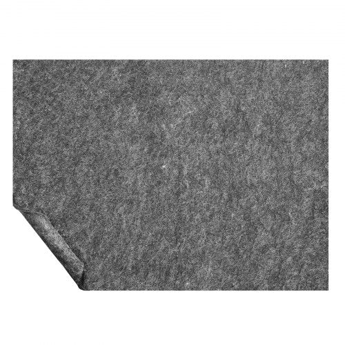 Rug Pad Without Slip Resistance, Protective Cushioning Carpet Pad, 8' x 10', 1/2"Thick, 100% Pure Polyester Felt, 7-8㎡ Premium Comfort Underfoot Carpet Padding Rug Cushion for All Floors, Gray