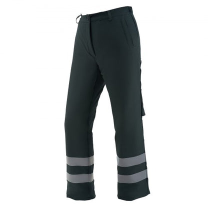 Chainsaw Chaps Wrap, Class A, 8 Layers Chainsaw Pants with Adjustable Belt & Gear Pocket, Chain Saw Chaps for Men/Women, Chainsaw Safety Equipment for Loggers Forest Workers X-Large Black