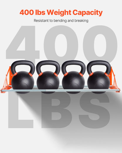 Väggmonterat däckställ, justerbart däckställ 31" - 56", kraftigt däckställ i stål Q235 för standarddäck R14-R20 tum, max 400lbs lastkapacitet, perfekt för garage, verkstad och reparationsverkstad