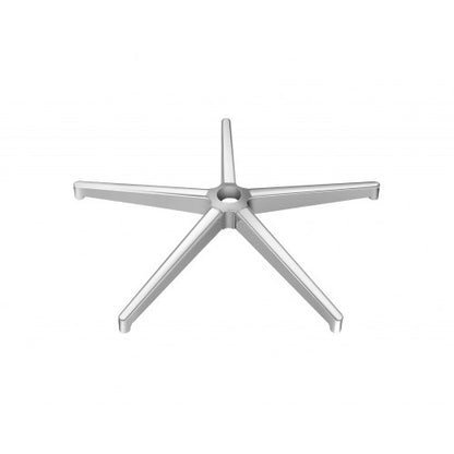 Office Chair Base Replacement, 28", 2500 lbs Static Load Capacity, Heavy Duty Universal Computer Desk Chair Stool Base Part with Reinforced Metal Legs, Desk Chair Base Replacement Parts, Silver