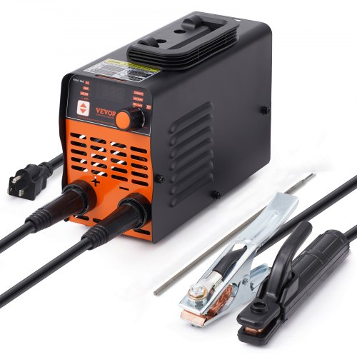 220V Stick Welder, 140A ARC/Lift TIG Welding Machine with Large LED Display, 2-in-1 Portable Stick Welding Machine with Hot Start Arc Force Anti-Stick VRD, MMA ARC Welder Machine for Welding