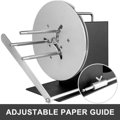 Label Rewinder 120mm Width Label Rewinder Machine Bi-Directional Rewind Rewinding Machine 220mm Max. Diameter Synchronize with Printers for Industries