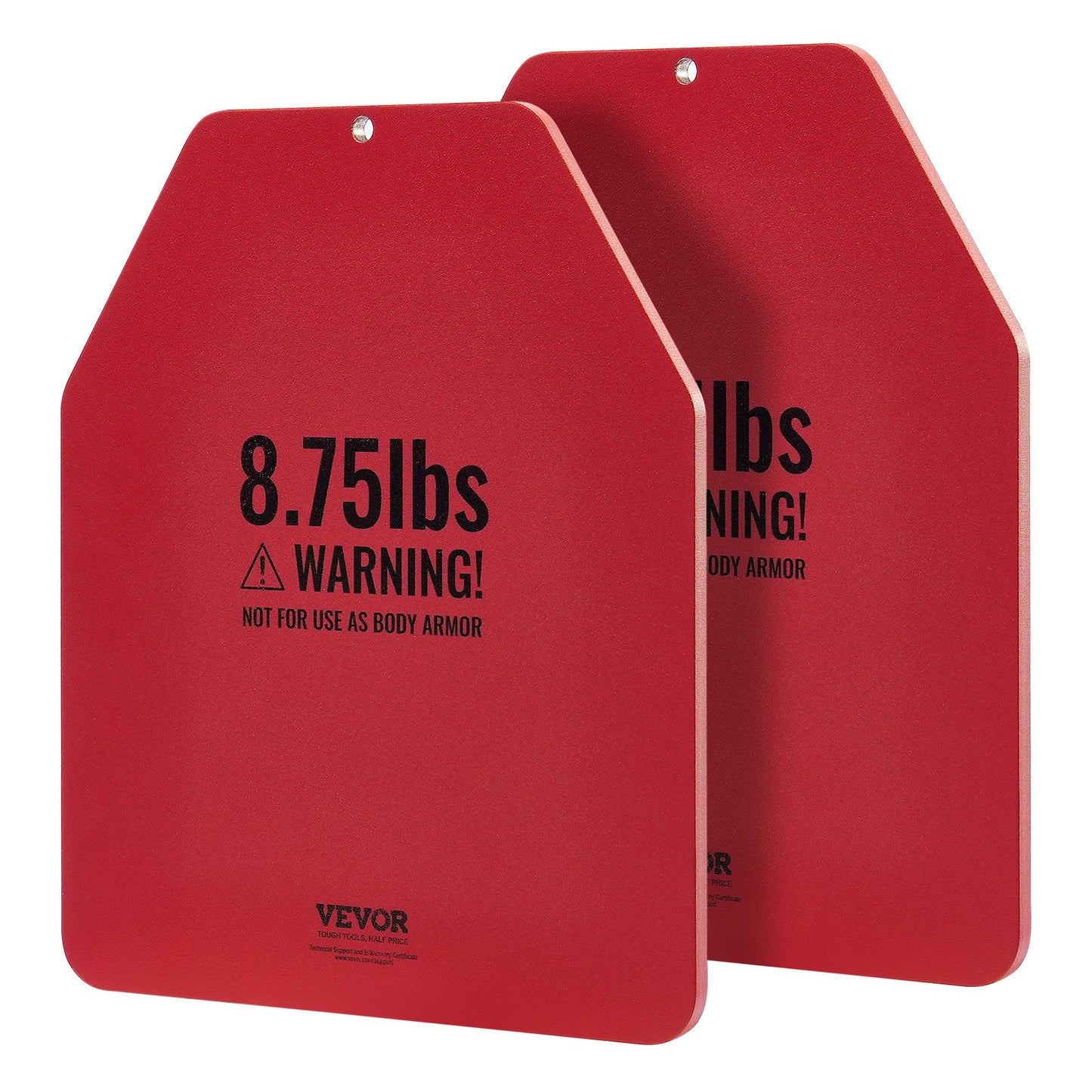 Weight Vest Plates, 8.75 LB Pairs, Premium Steel Weighted plates, Contoured Ergonomic Fit – WODs, Additional Weight for Weight Vests, for Strength Training, Running, Fitness, Heavy Workouts