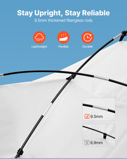 Portable Paint Booth Tent, 2950 x 2920 x 2020mm Painting Tent Station, Spray Shelter with Built-in Floor & Mesh Screen, Large Space, Oxford Spray Painting Tents for Cupboard, Chairs, Tables