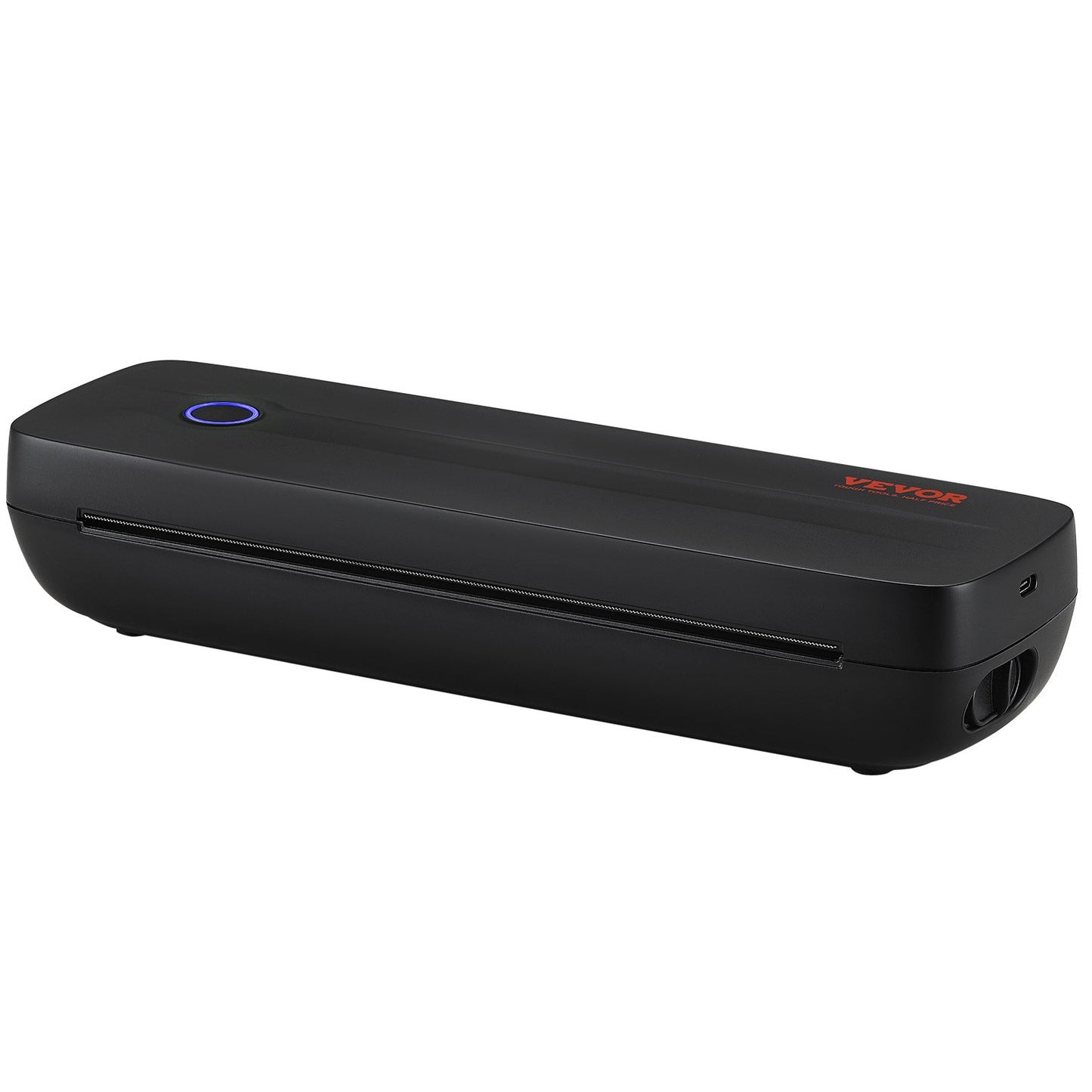 Bärbar termoskrivare - 2600mAh batteri, 300 DPI, Bluetooth bläckfri mobil skrivare för A4, A5 och 8,5" x 11" termopapper, kompatibel med iOS, Android och laptop, för resor, kontor och hemmabruk