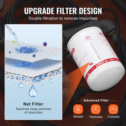 Portable Diesel Tank 181.7 L Fuel Tank with 12V Electric Transfer Pump