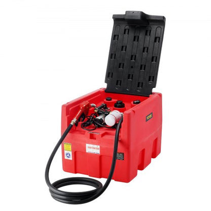 Portable Diesel & Gasoline Tank 181.7 L Fuel Tank with 12V Transfer Pump