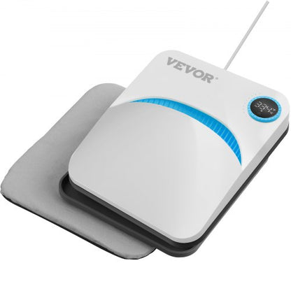 Heat Press 12 x 10 in/30.5 x 25.4 cm Portable Easy Press Sublimation Transfer DIY T-shirt