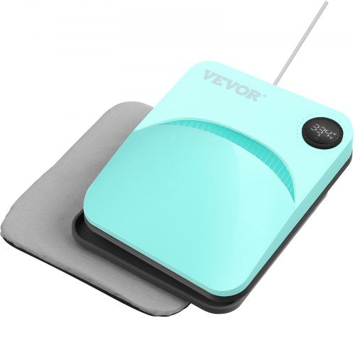 Heat Press 12 x 10 in/30.5 x 25.4 cm Portable Easy Press Sublimation Transfer DIY T-shirt