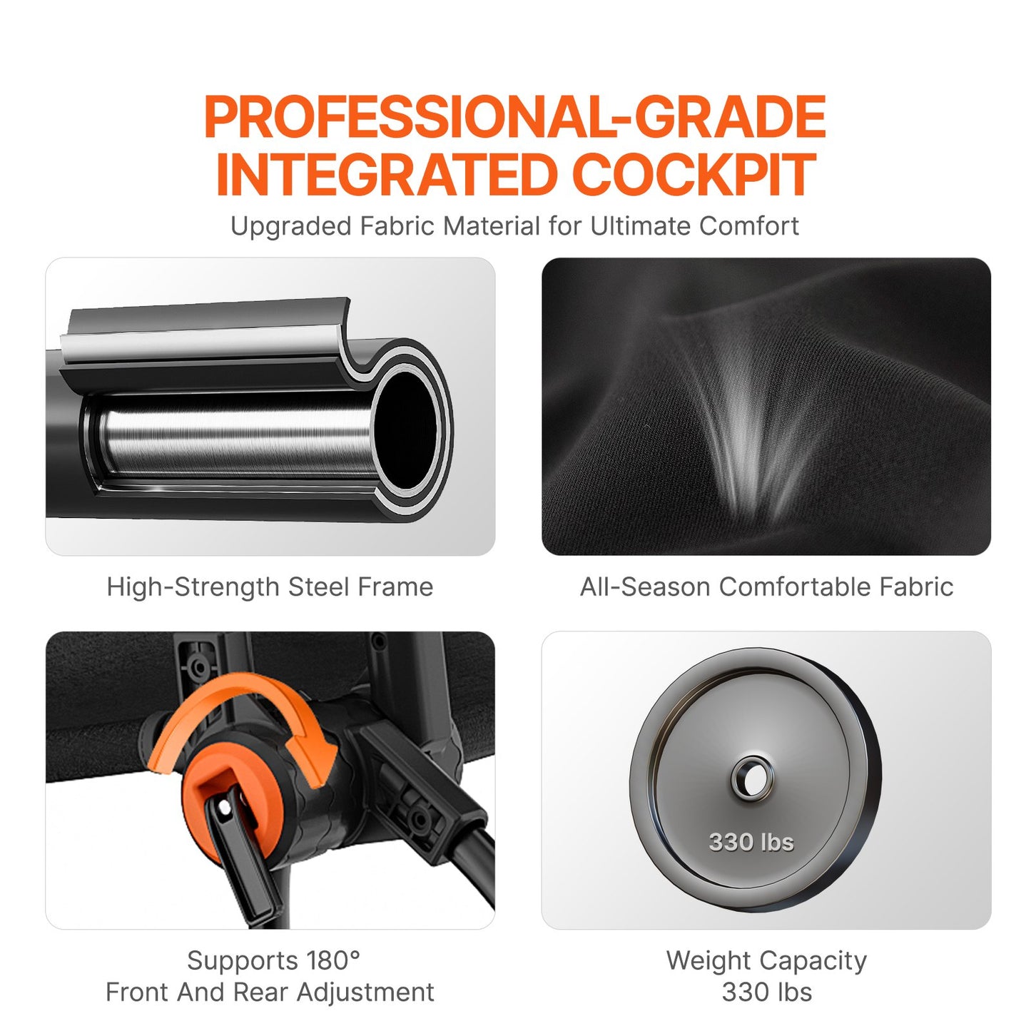 Racing Wheel Stand Foldable For Logitech G923/G920/G29, Steering Wheel Stand & Foot Pedal Angle Adjustable,Portable Steel Driving Simulator Cockpit-Thrustmaster T248P, GT/Formula Mode Large Size