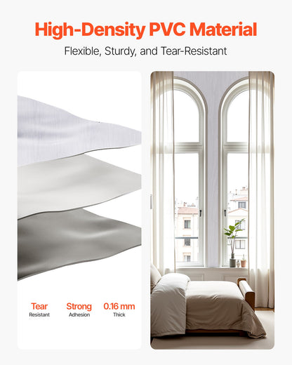 Peel and Stick Wallpaper, 45cm x 10m Contact Paper White Wood Grain Waterpoof Self Adhesive, Easy to Clean & Peel Wall Decorative Vinyl Roll for Bedroom Kitchen Office Bathroom Desk