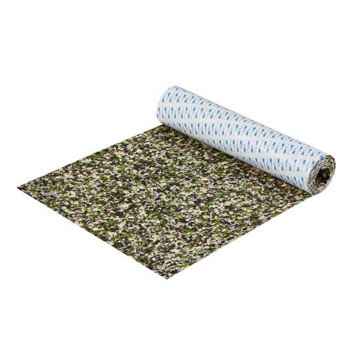 Båtgolv, EVA-skum båtdäck 23,5 x 61 cm, halkfritt självhäftande golv, 28,6 kvm 2 rullar marinmatta för båtar, yachter, pontoner, kajakdäck