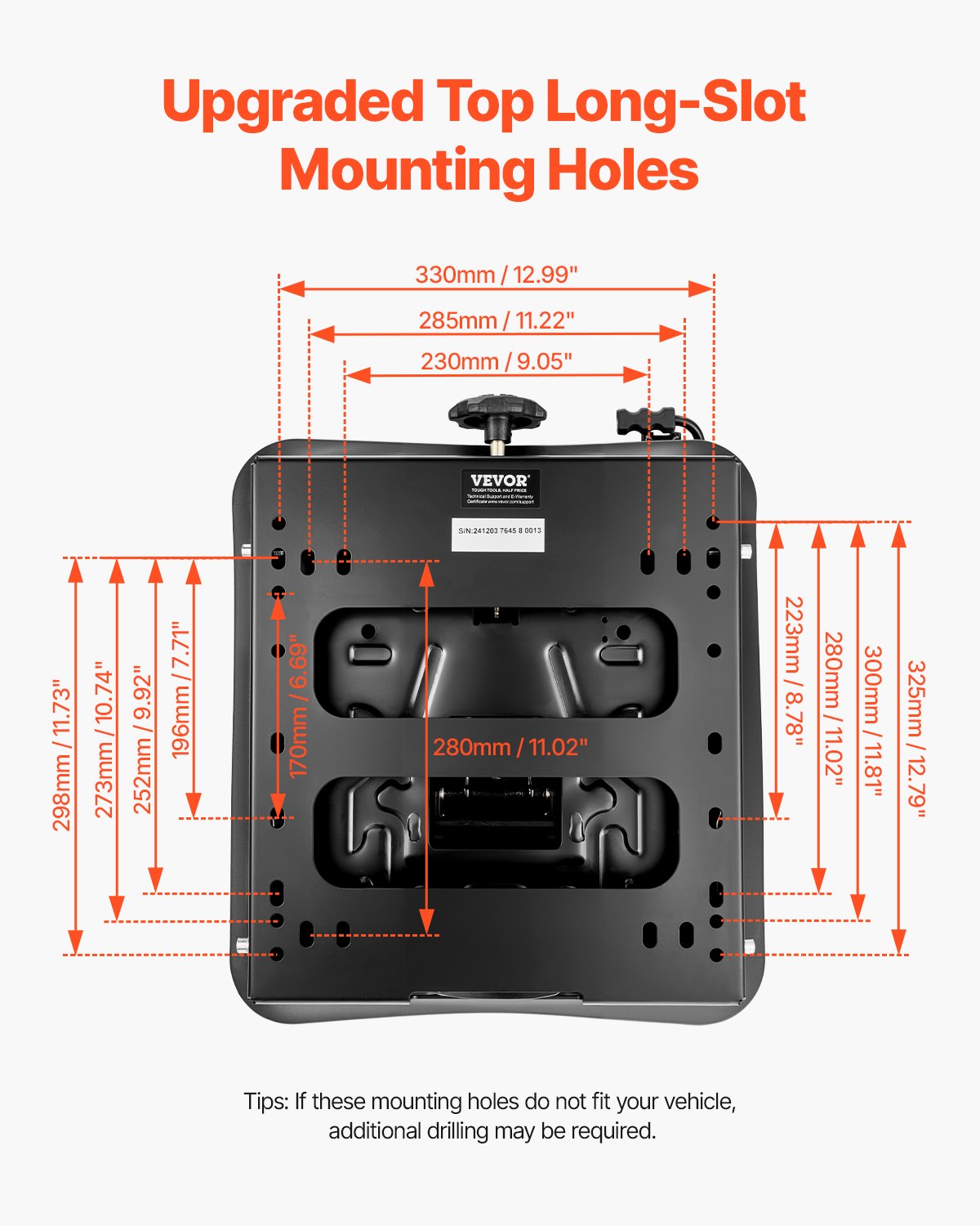 Seat Suspension Kit With Seat Slider Track, Universal Air Ride Seat Suspension with Dust Cover, 6in Front-to-Back Adjustable, Tractor Seat Suspension ‎Kit for Zero Turn Lawn Mower, Forklift