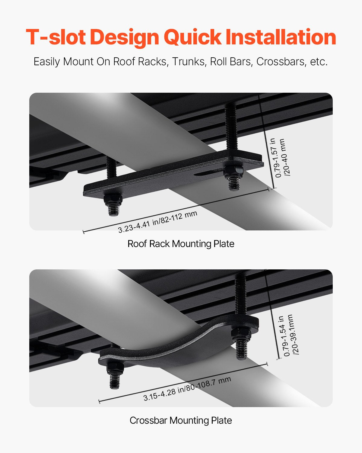 Roof Rack Water Tank, 4 Gal, Multi-Dispensing Outdoor Tank with 2 Splash-Guard Panels & T-slot, High-Capacity Aluminum Tank with Pressurization Port, Fit for Trunks, Roll Bars, Crossbars