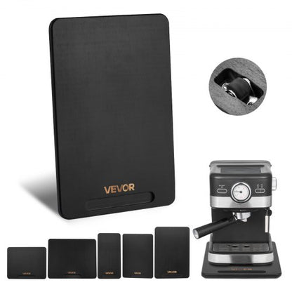 Appliance Slider, Small 14 x 9.5-inch, Rolling Sliding Tray with Silent Rubber Wheels & Hollow Handle, Easy to Clean, Appliance Rolling Tray for Coffee Maker, Kitchen Countertop, Black