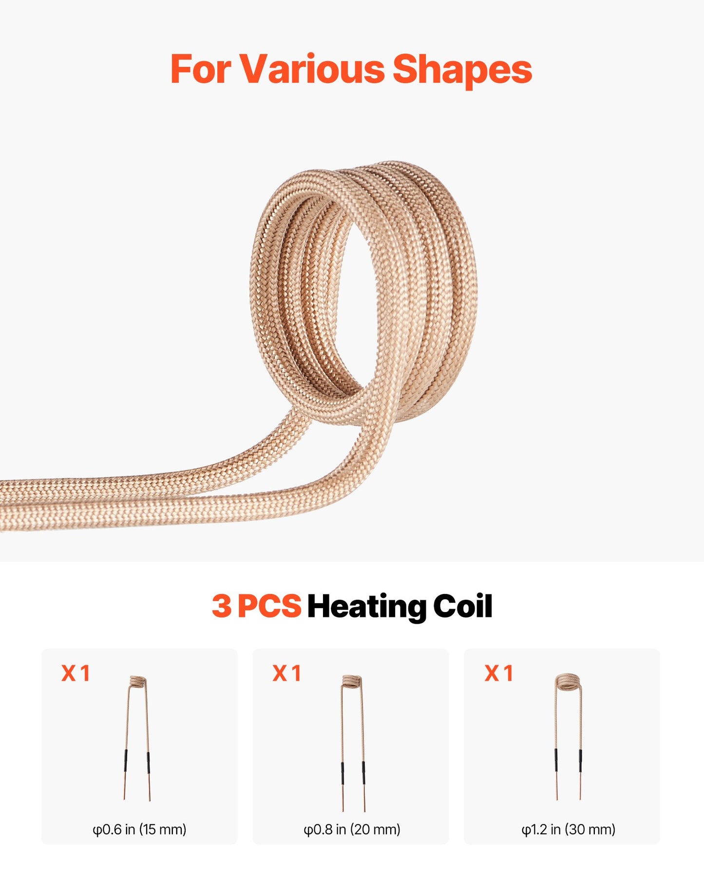 Induction Heater Bolt Removal, 1100W 230V Magnetic Induction Heater Kit, Handheld Nut Buster Tool, Mini Heating Machine for Rusty Screw Removing, Car Garage Repairing Tools with 3 Coil