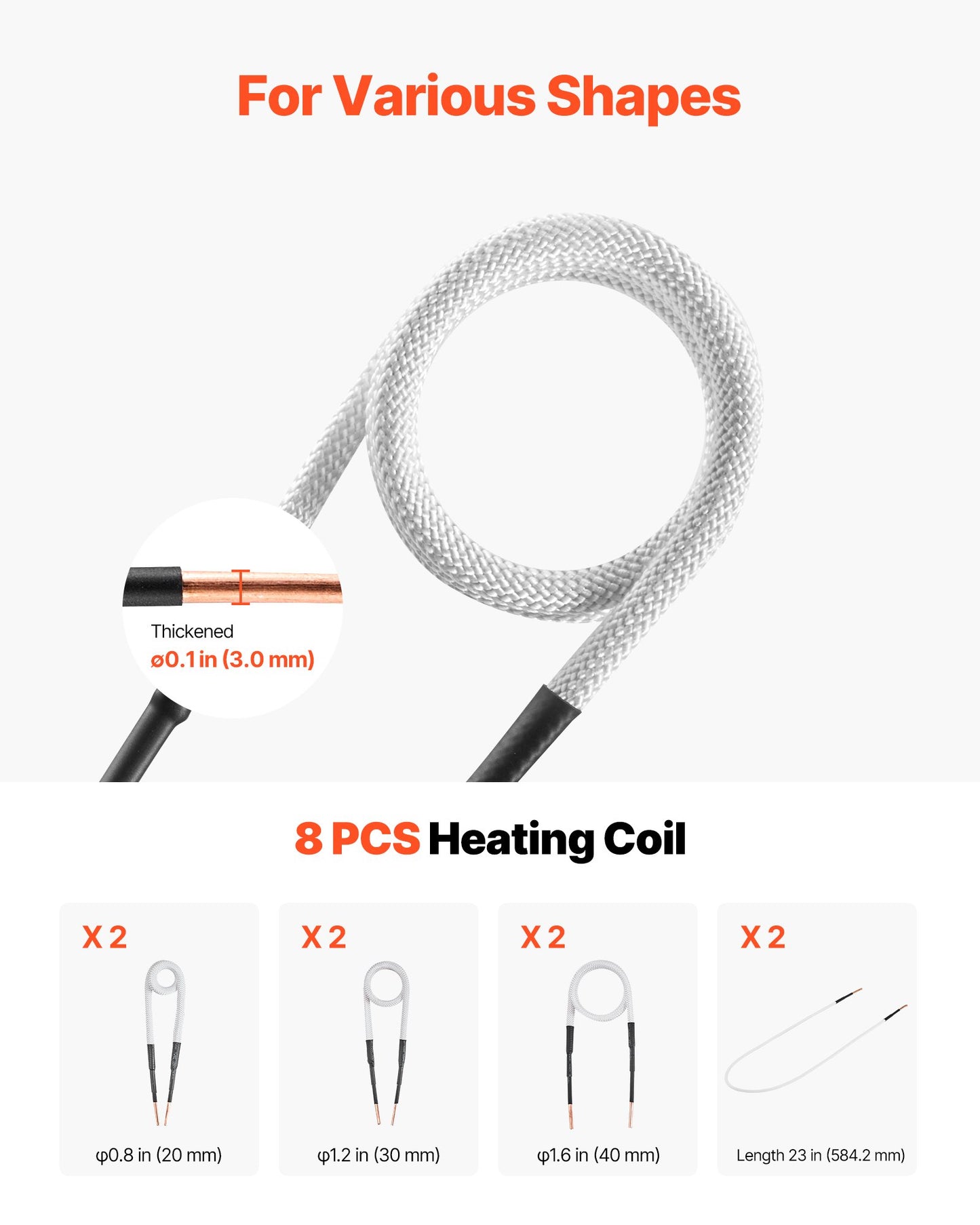 Borttagning av induktionsvärmarebult, 1500W 230V magnetisk induktionsvärmare, handhållen mutterbrytare, minivärmemaskin för borttagning av rostiga skruvar, reparationsverktyg för bilgarage med 8 spolar och låda