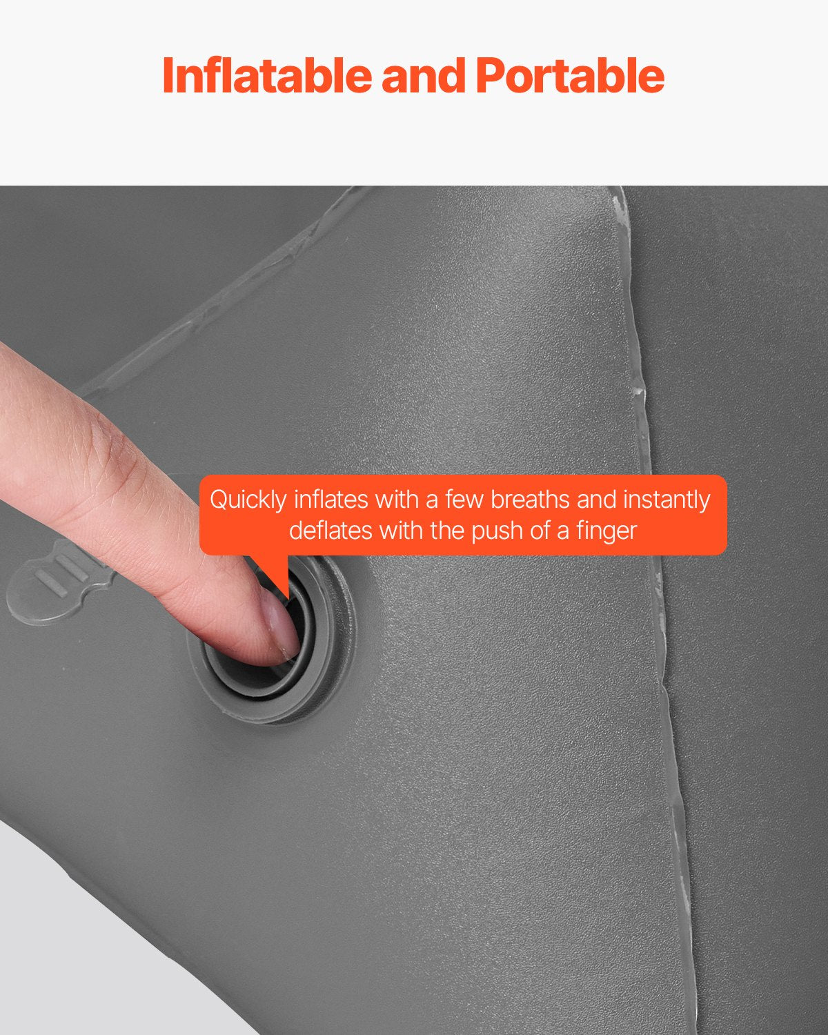 Bed Bumper for Toddlers, 52-inch Inflatable Bed Guard Rail with Safety Flap, Non-Slip TPU Toddler Bedrail Bumper for Twin, Full, Queen King Beds, Lightweight & Portable for Home Travel (2 Packs)