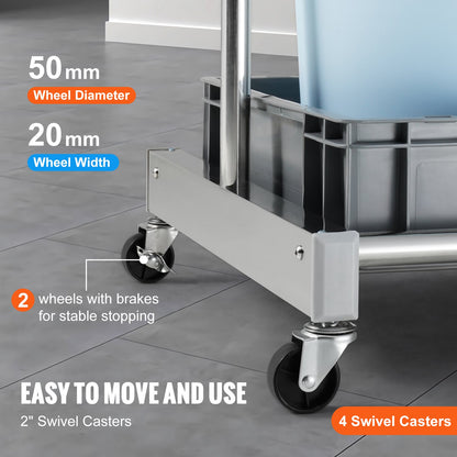 Trädgårdsredskapsorganisatör, 10 platser med krokar, redskapstorn med hjul för garageorganisation och förvaring, Hållare för verktyg med långt skaft/kratta/kvast, Metallverktygsställ för skjul, Utomhus