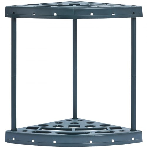 Garden Tool Organizer, 19 Slots, Yard Tool Tower Rack for Garage Organization and Storage, Hold Long-Handled Tool/Rake/Broom/Shovel, PP Garden Tool Stand Holder Organizer for Yard, Shed, Outdoor