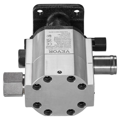 Hydraulisk vedklyvspump, 13GPM, 2-stegs 3000PSI vedklyvspump, 1'' inlopp 1/2'' NPT-utlopp 3600 RPM hydraulisk kugghjulspump i aluminium, för liten motormontering av vedklyvar snöplog