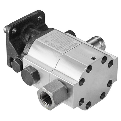 Hydraulisk vedklyvspump, 13GPM, 2-stegs 3000PSI vedklyvspump, 1'' inlopp 1/2'' NPT-utlopp 3600 RPM hydraulisk kugghjulspump i aluminium, för liten motormontering av vedklyvar snöplog