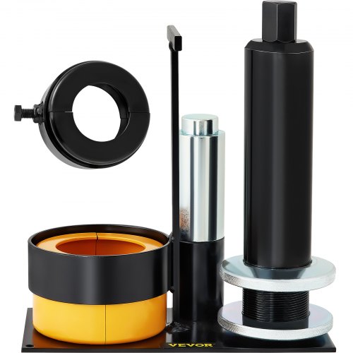 Lageravdragare för bärare och pinjong, kompatibel med Dana 30, 40, 60, 70, Ford 9"-lager, pinjongavdragarverktyg med 2 clamshells, 45# stål clamshell-lageravdragare för bilreparationer