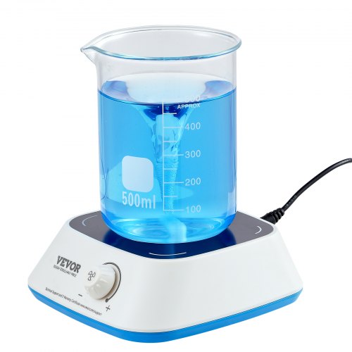 Magnetic Stirrer, 0-2000 RPM Stir Plate with Adjustable Speed Knob, 3000mL Plate Stirrer Kit, Stir Bar Included